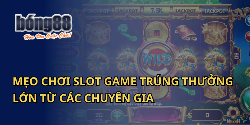 Mẹo Chơi Slot Game Trúng Thưởng Lớn Từ Các Chuyên Gia Bong88